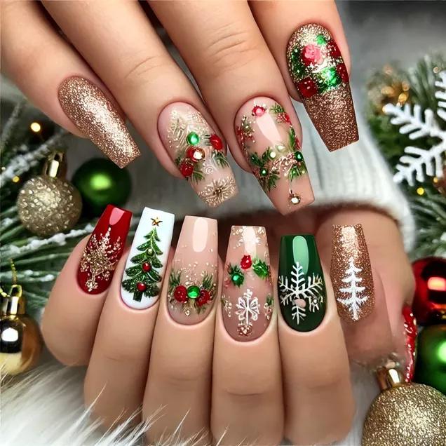 unhas super decoradas