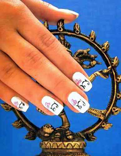 Inspirações de Unhas Tribal Coloridas para o Verão