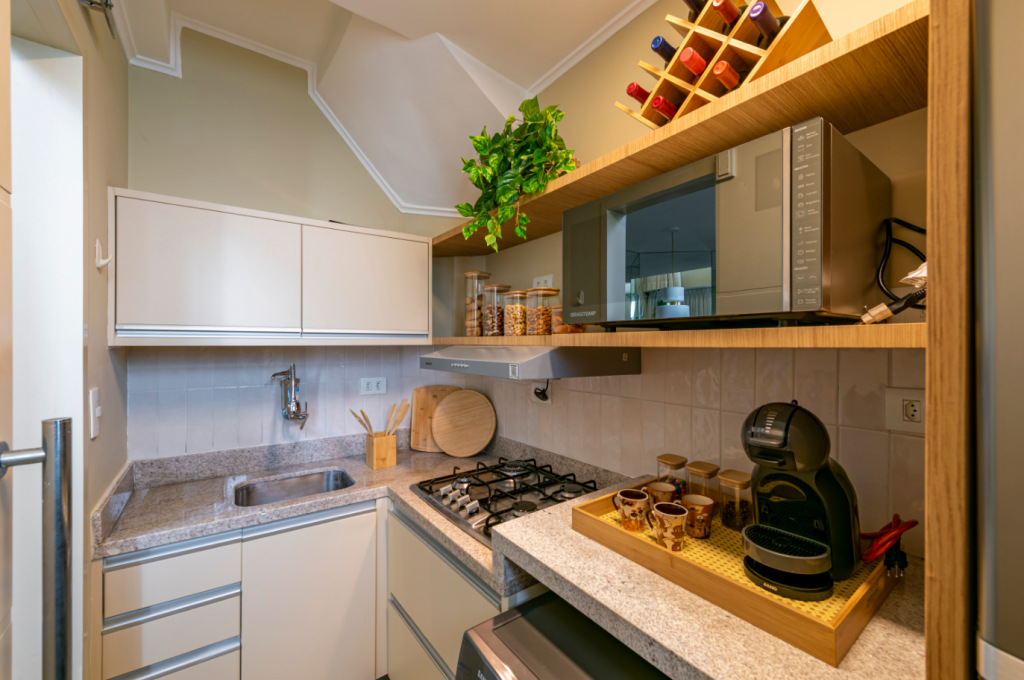 ideias de utensílios de cozinha para decorar parede