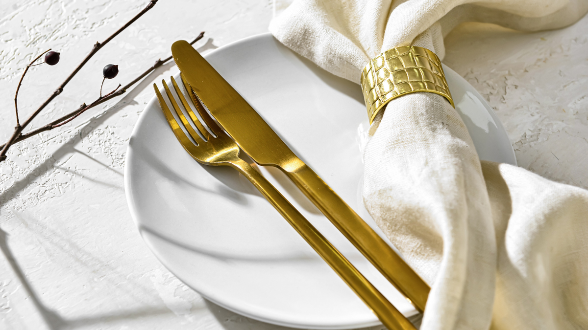 onde comprar utensilios de cozinha dourados com bom preço