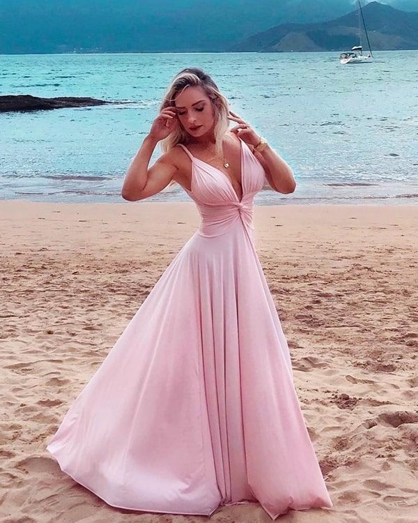 inspiração vestido casamento praia boho chic
