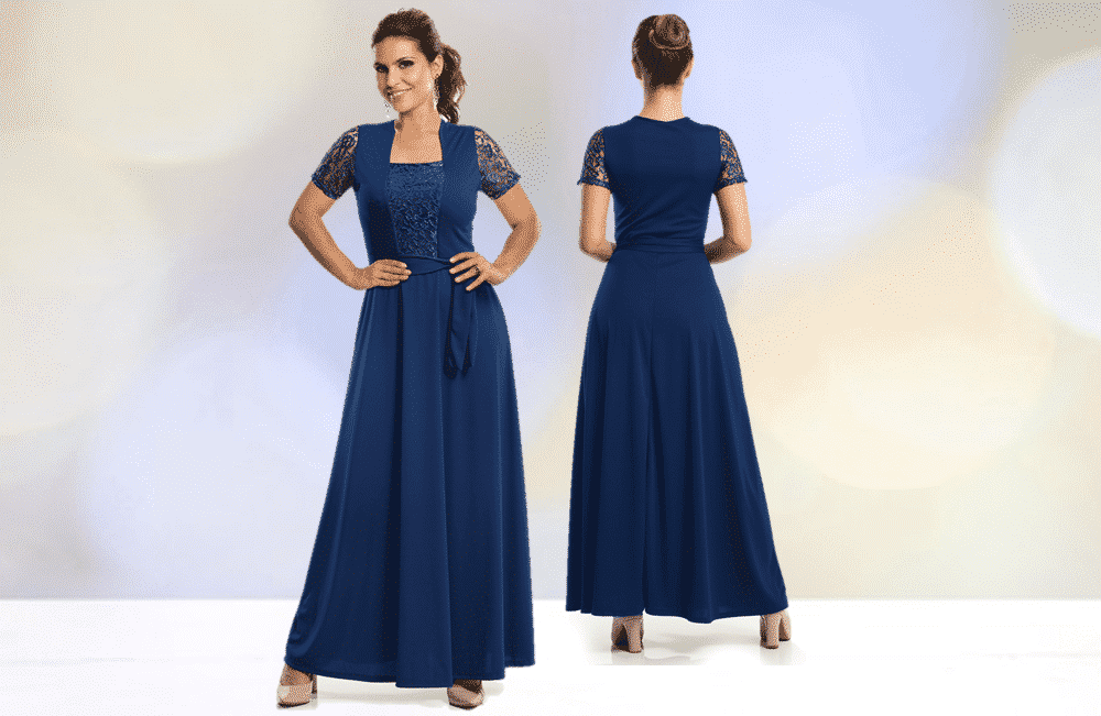 preço vestido de festa comportado sob medida