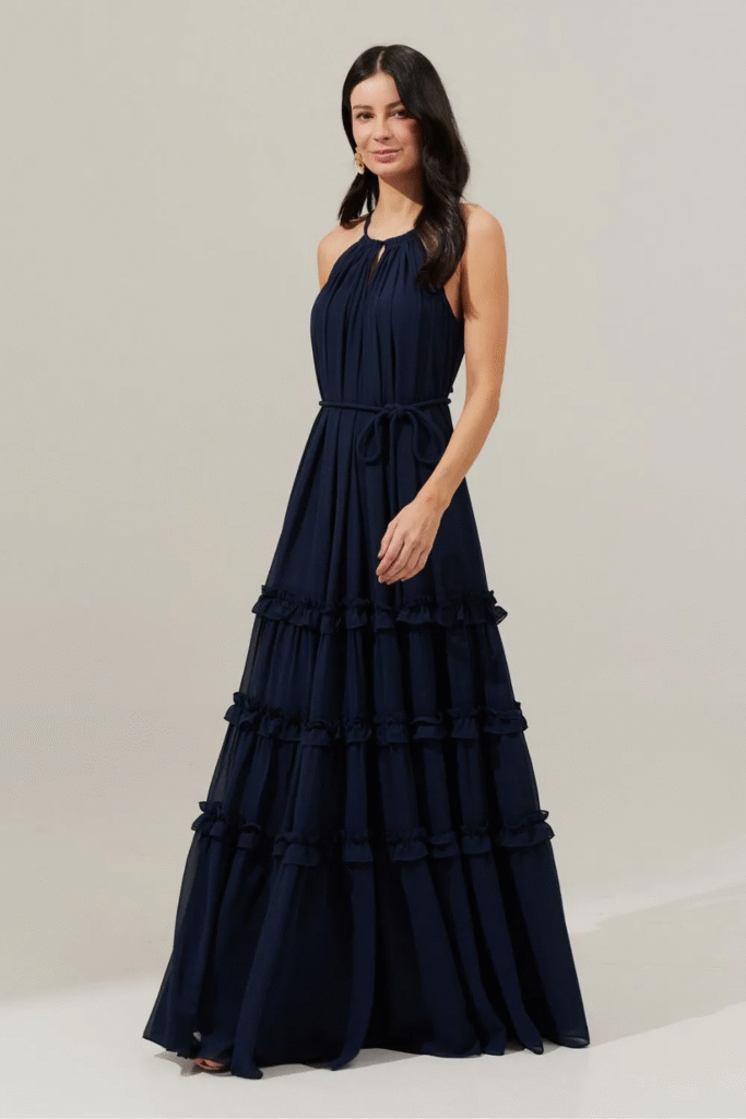 vestido de festa midi para baixinhas como usar sem achatar