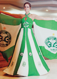 quanto custa um vestido de noiva corinthians personalizado