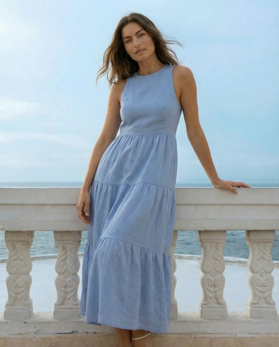 vestido longo marisa com preço acessível