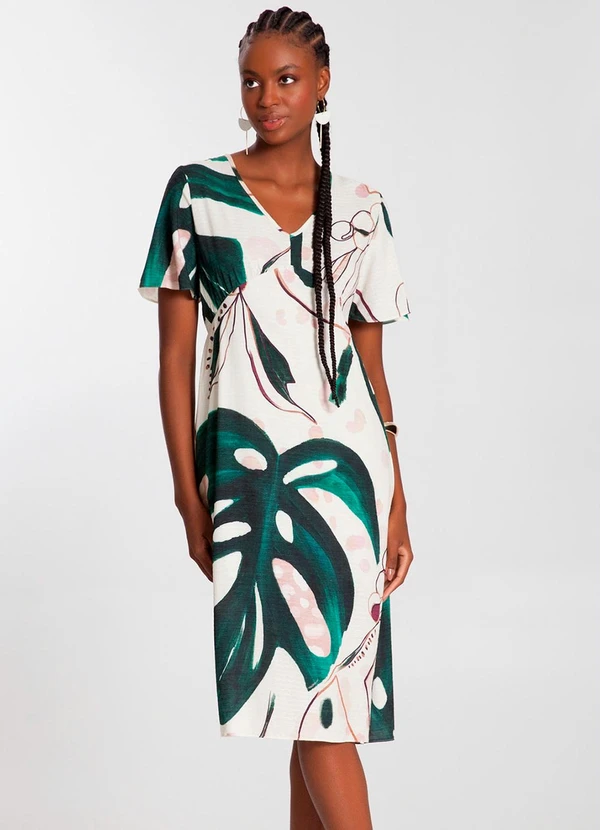 Vestido midi soltinho para festa