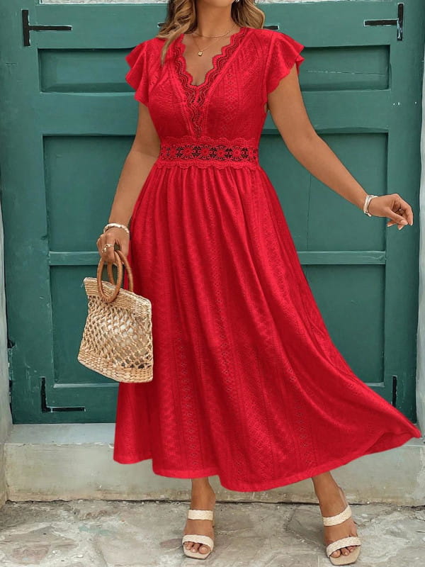 vestido vermelho natal