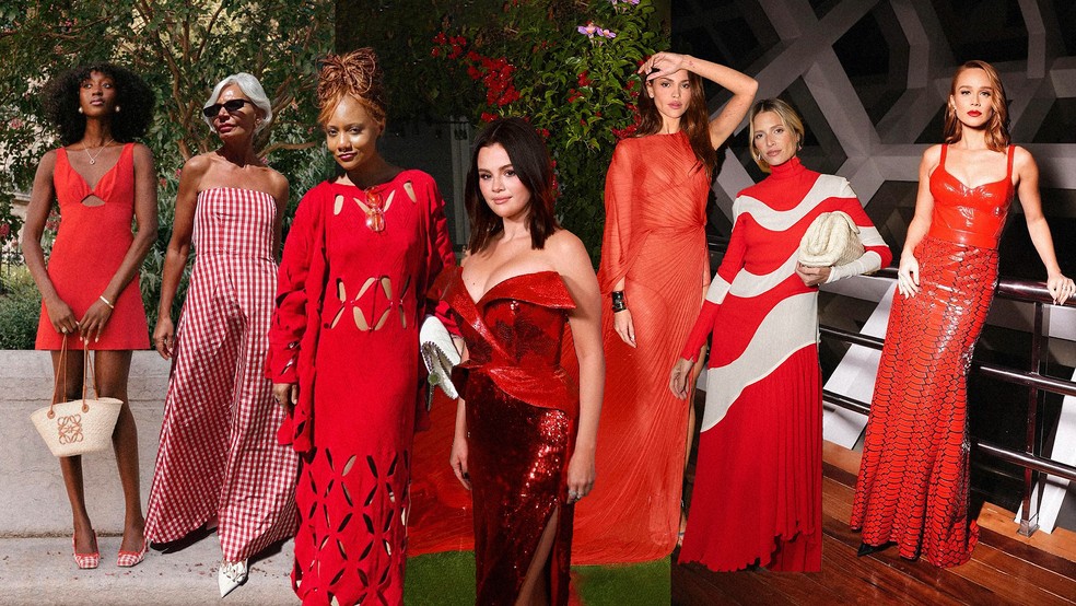 vestidos vermelhos para o natal