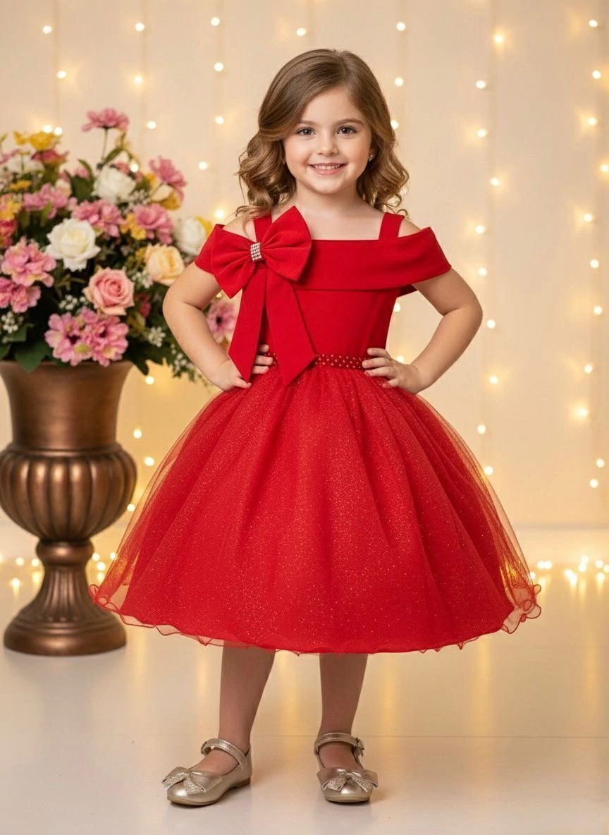 vestidos vermelhos para o natal