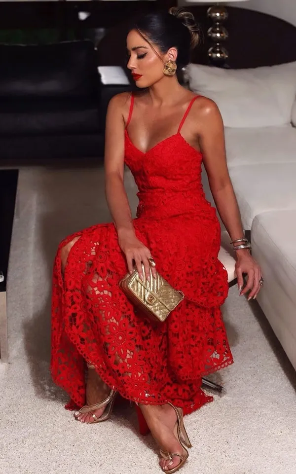 vestidos vermelhos para o natal