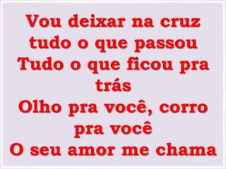 A Mensagem de 'Vou Deixar na Cruz': Entenda o Significado Profundo