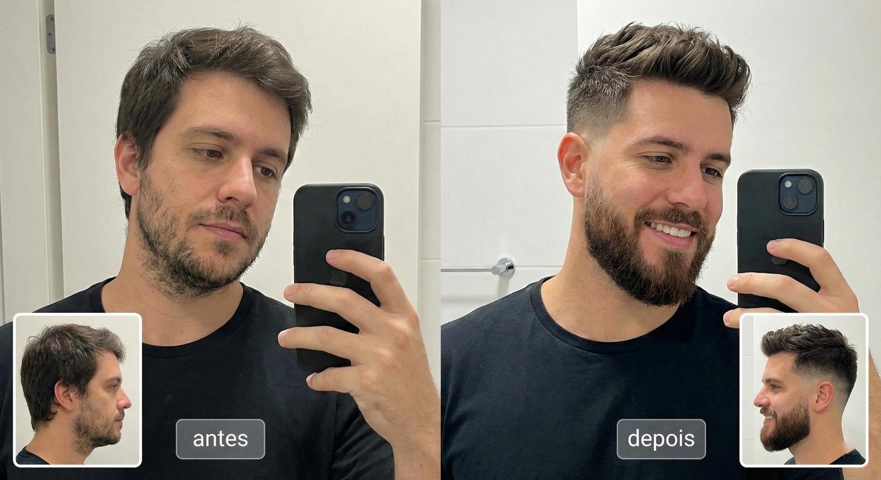 visagismo masculino para cabelo liso