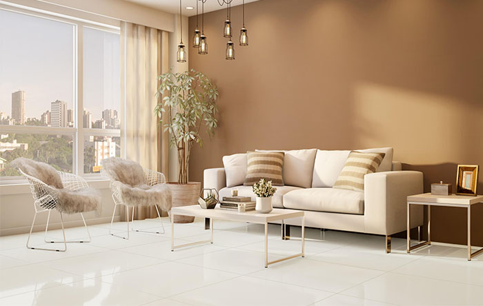 decoração bege