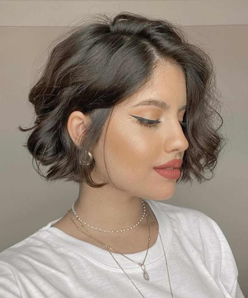 camadas para cabelo ondulado