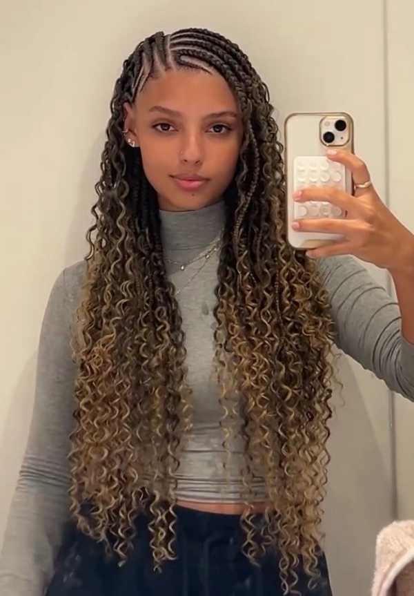 Nagô no cabelo todo