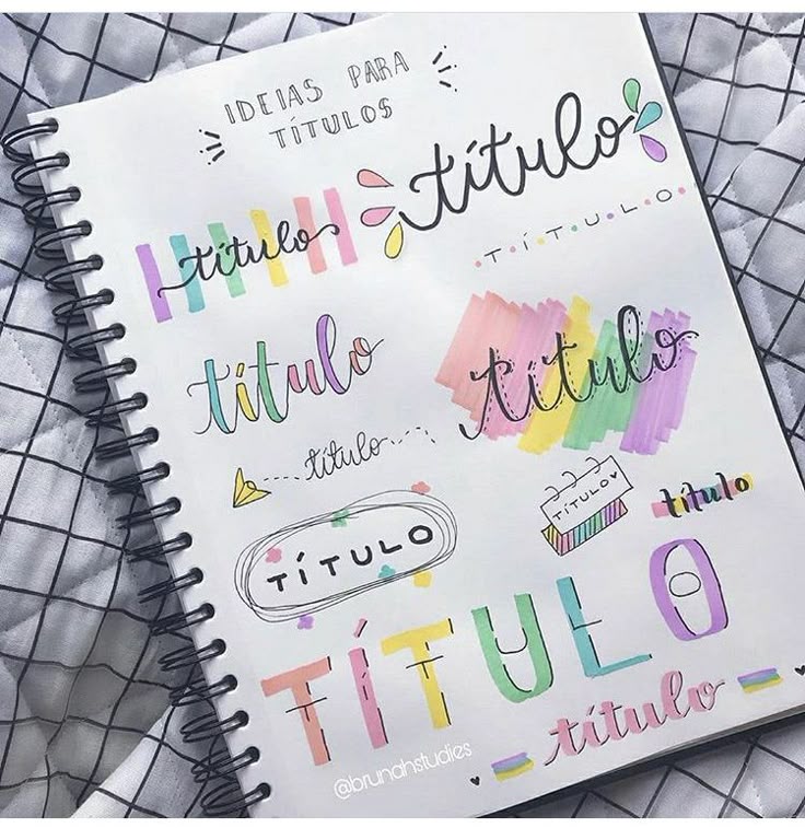 como fazer títulos bonitos