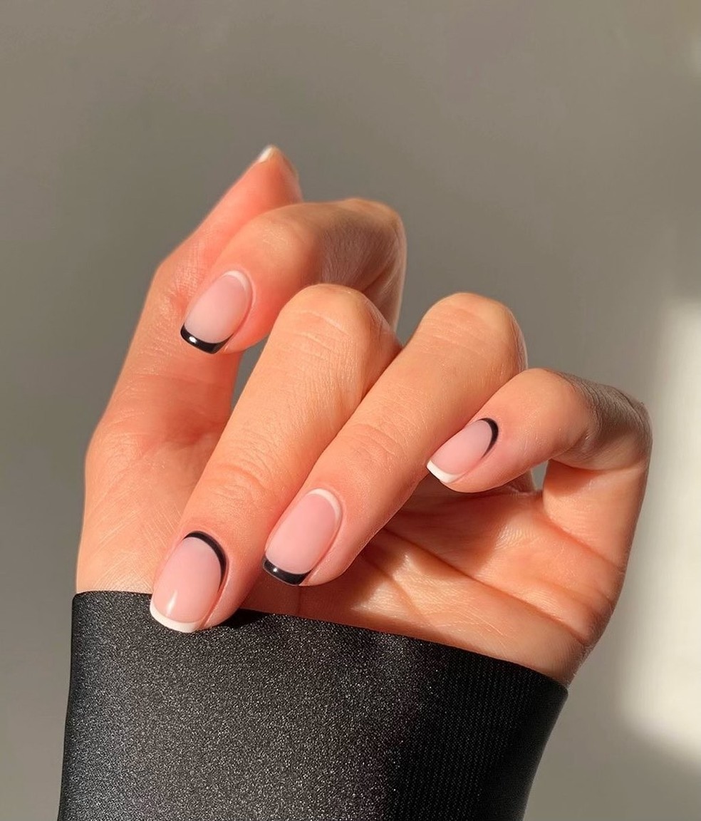 unhas curtas decoradas fáceis