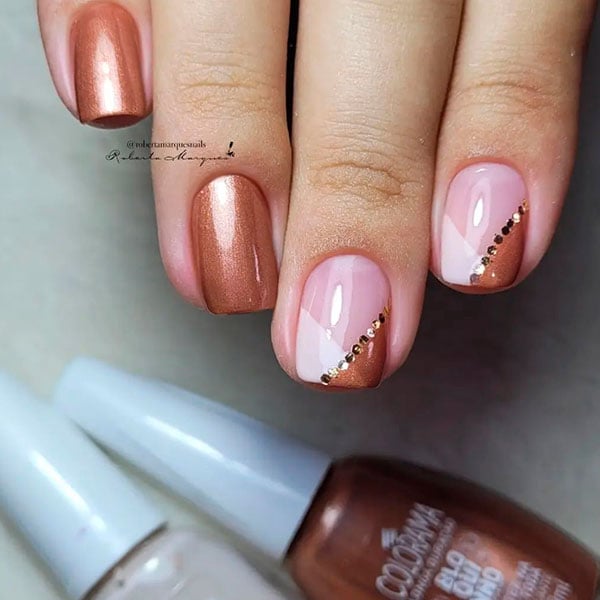 cores de esmalte para unhas curtas