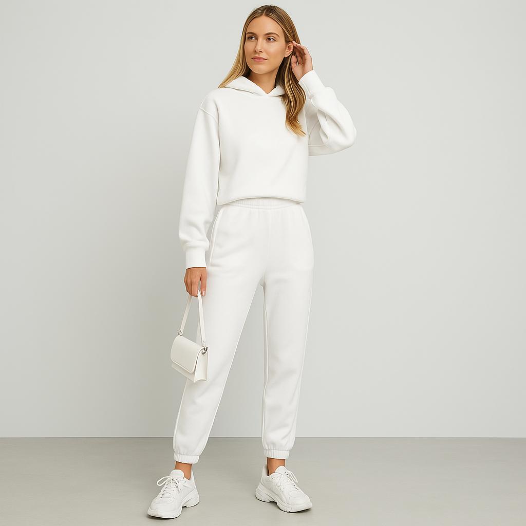conjunto moletom feminino peluciado
