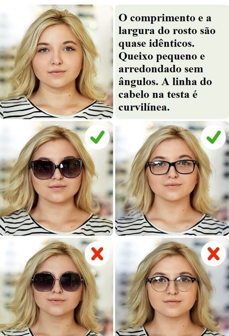 óculos para rosto redondo e bochechas grandes