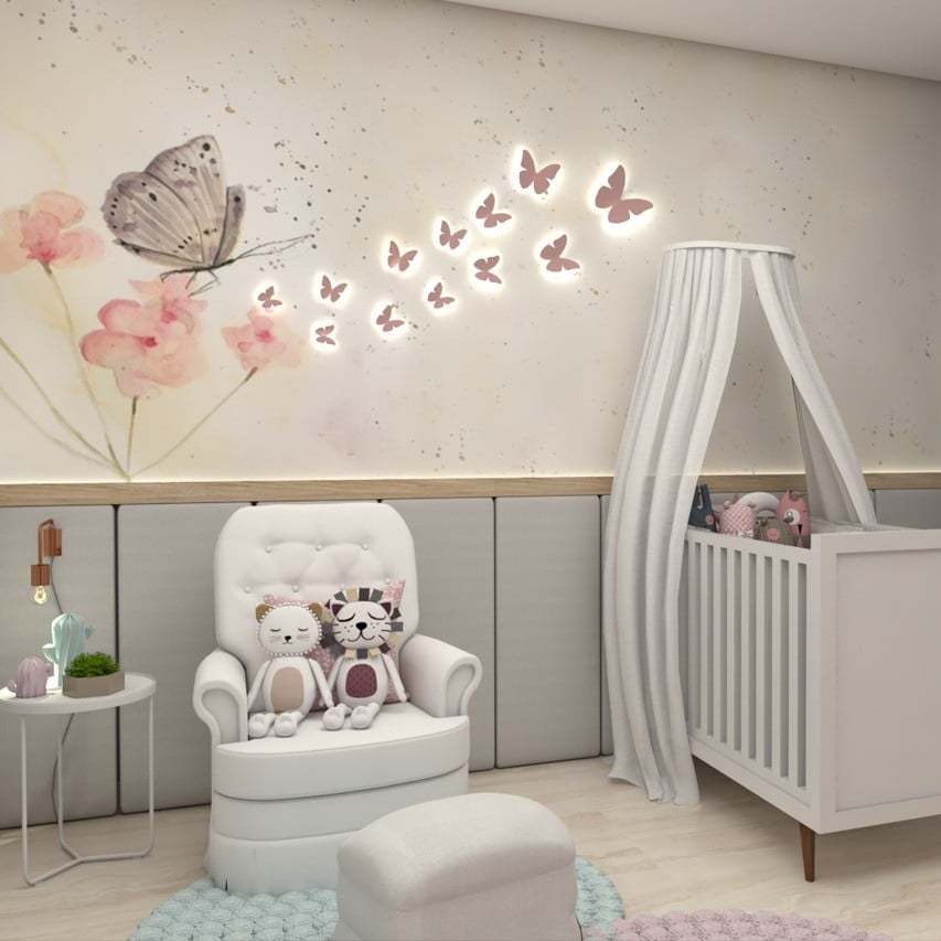 tendências decoração quarto bebê 2026