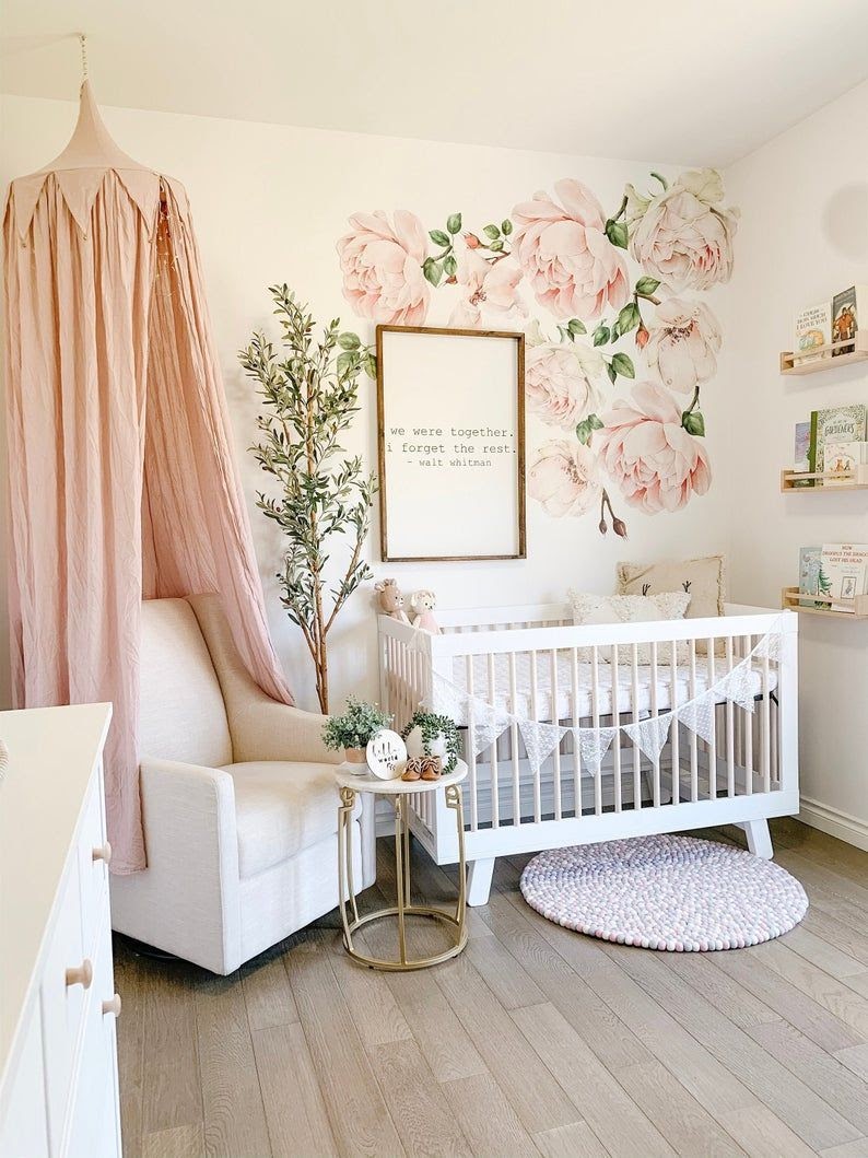 cores para quarto de bebê feminino