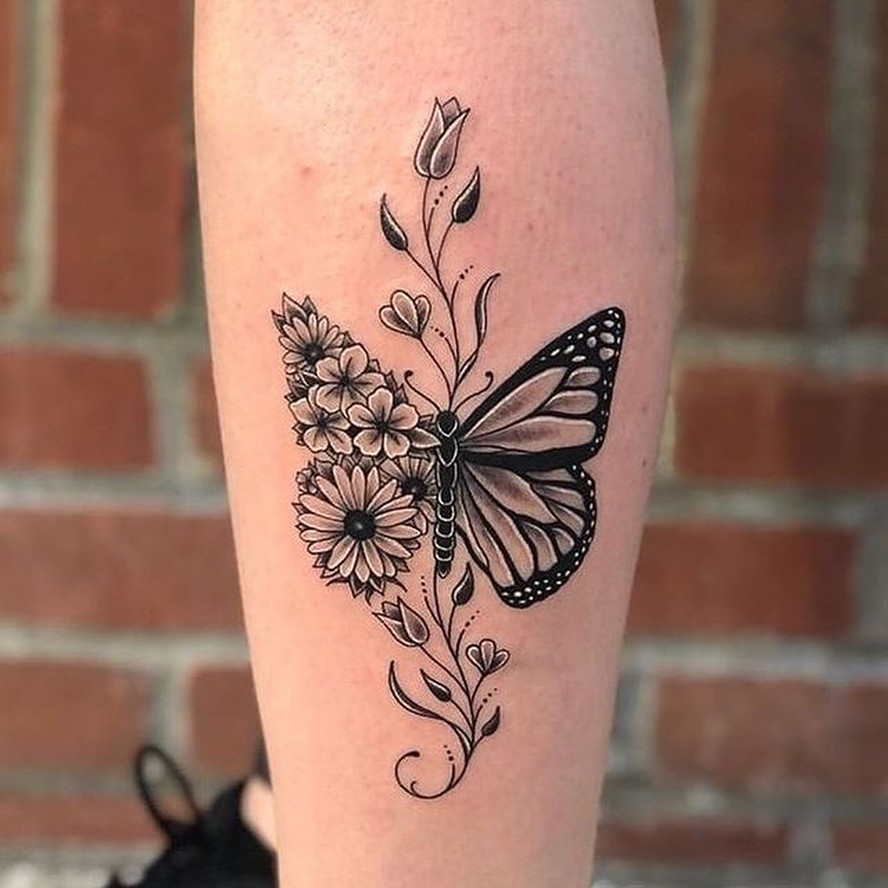 desenhos de tatuagem na batata da perna