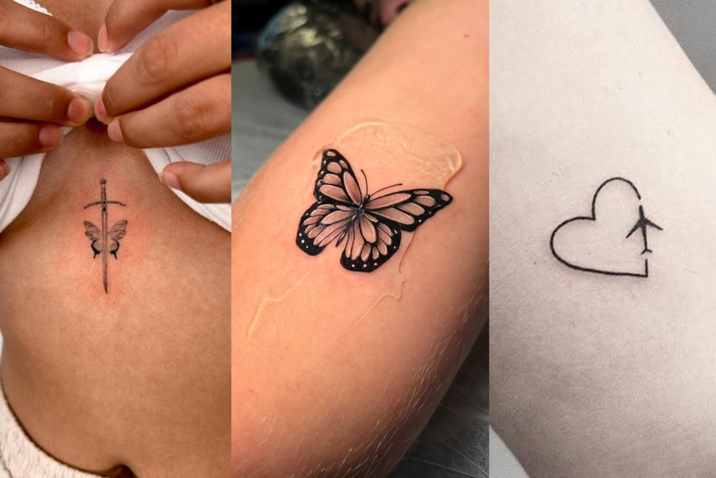 tatuagem feminina delicada