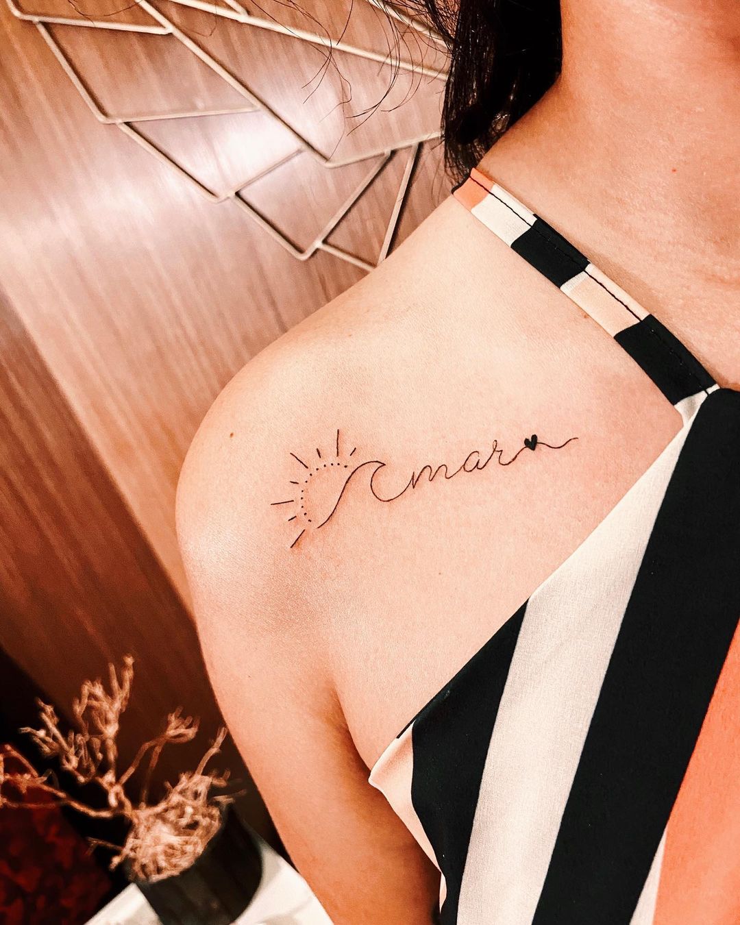 tatuagem feminina frase