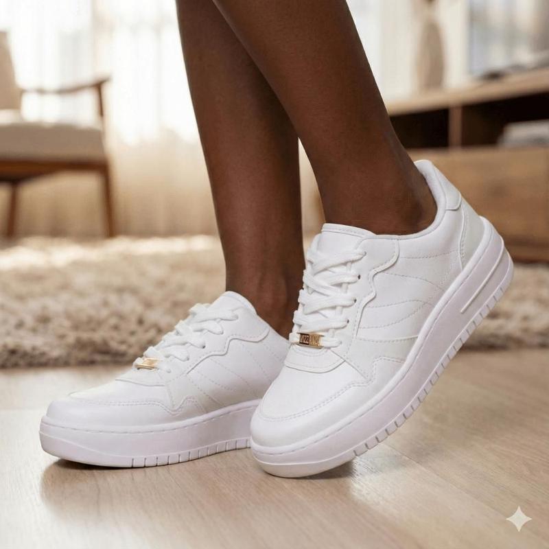tênis branco feminino dia a dia