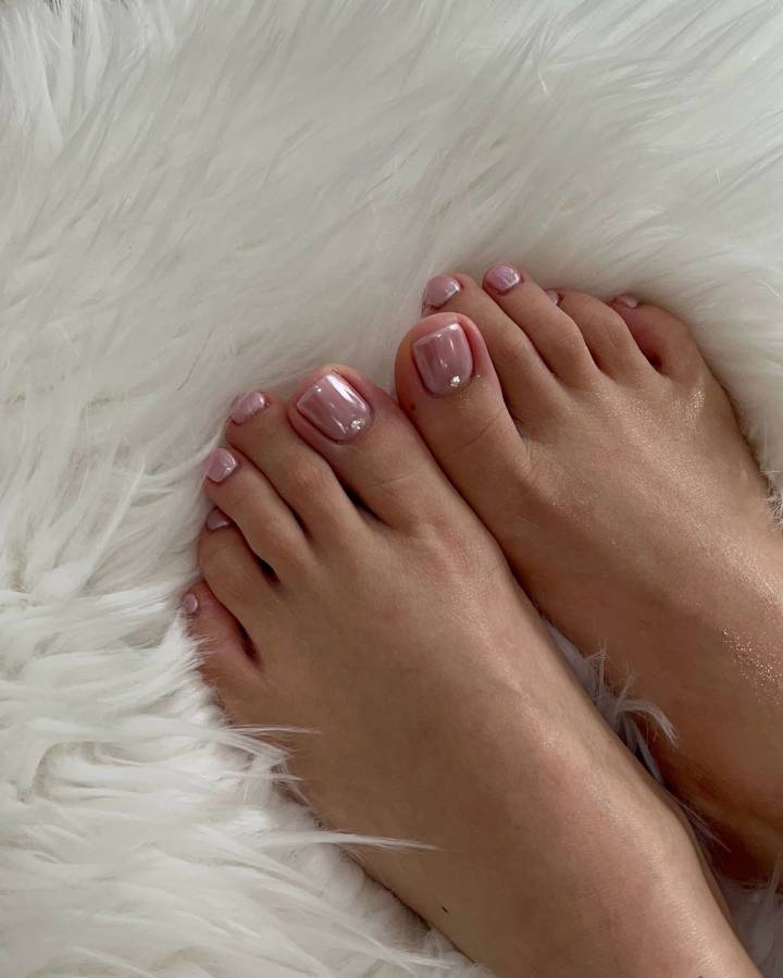 pedicure com arte
