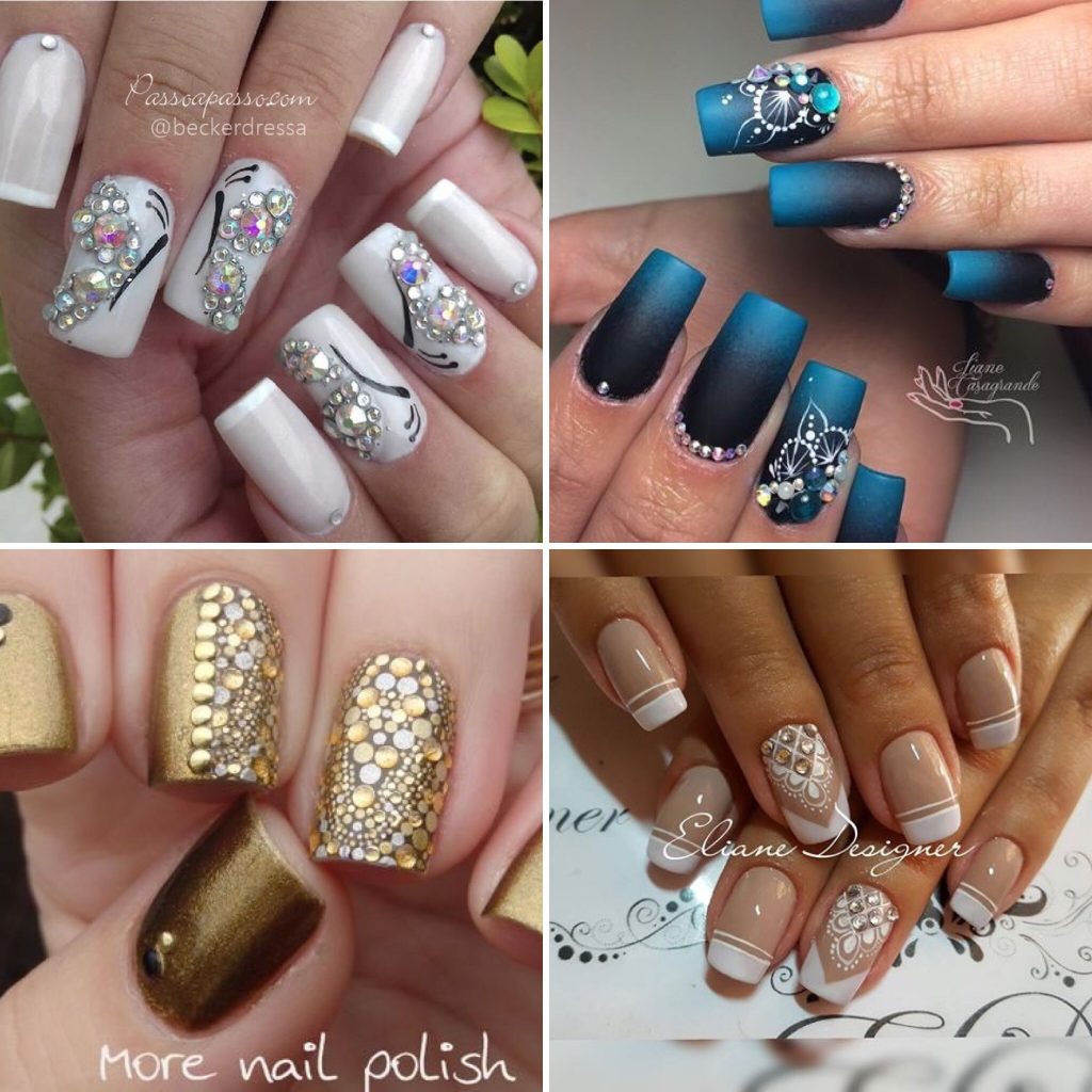 unhas delicadas e elegantes