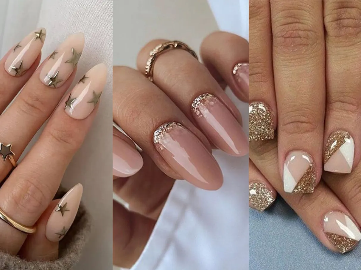 unhas vermelhas e verdes