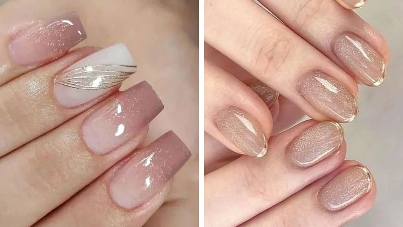 ideias unhas natal e reveillon