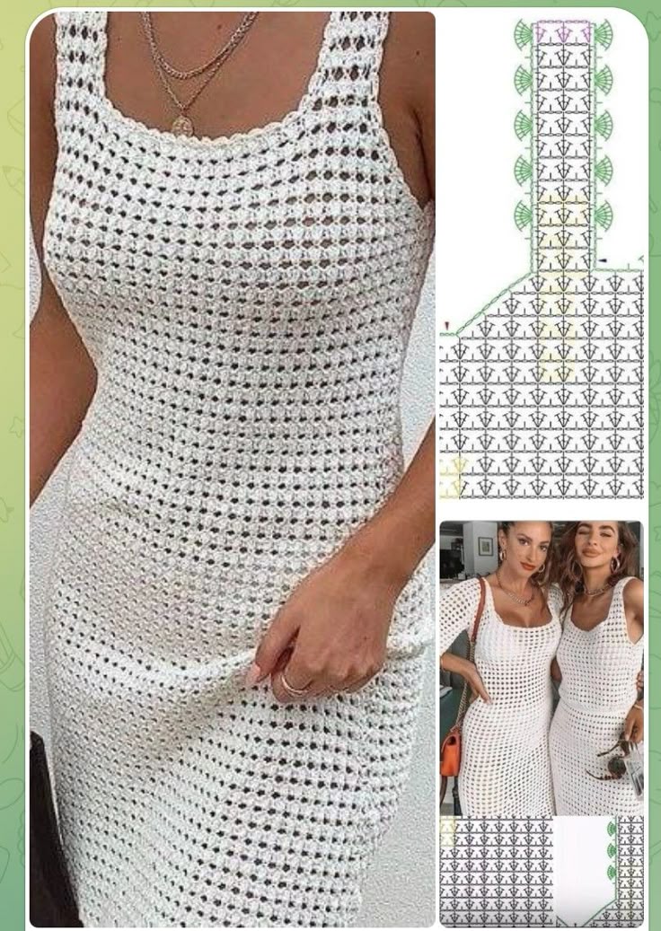 moda praia crochê